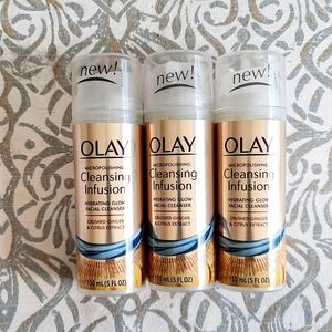 Lot 3 Olay Micropolishing Cleansing Infusion